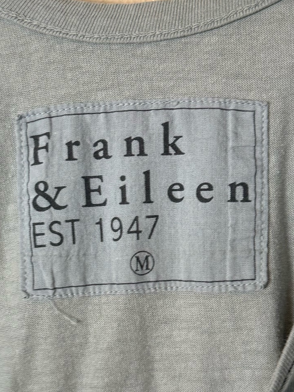 Frank & Eileen Green Tie Waist Cotton Tank Jumpsuit Size Medium - Picture 4 of 7